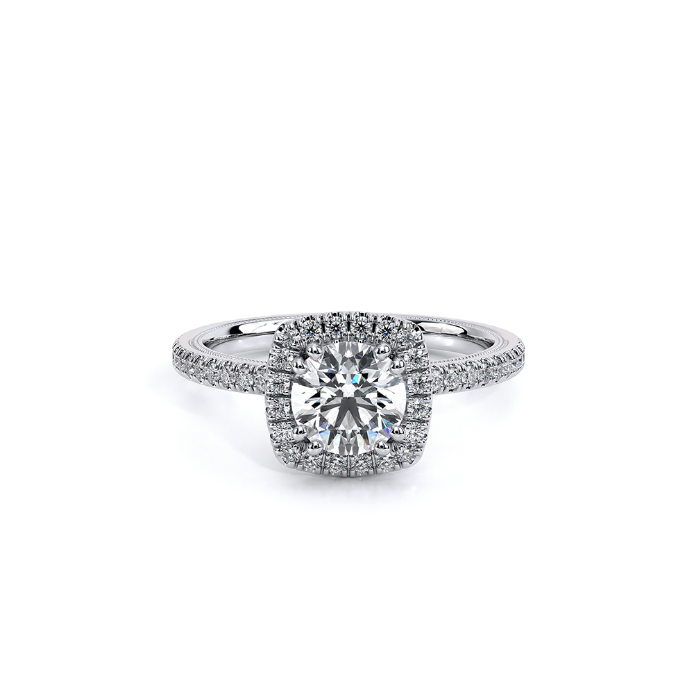 Verragio Halo Round Engagement Ring