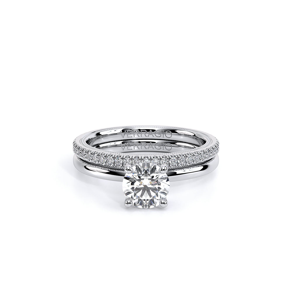 Tradition-120R4-S-14K White Gold Round