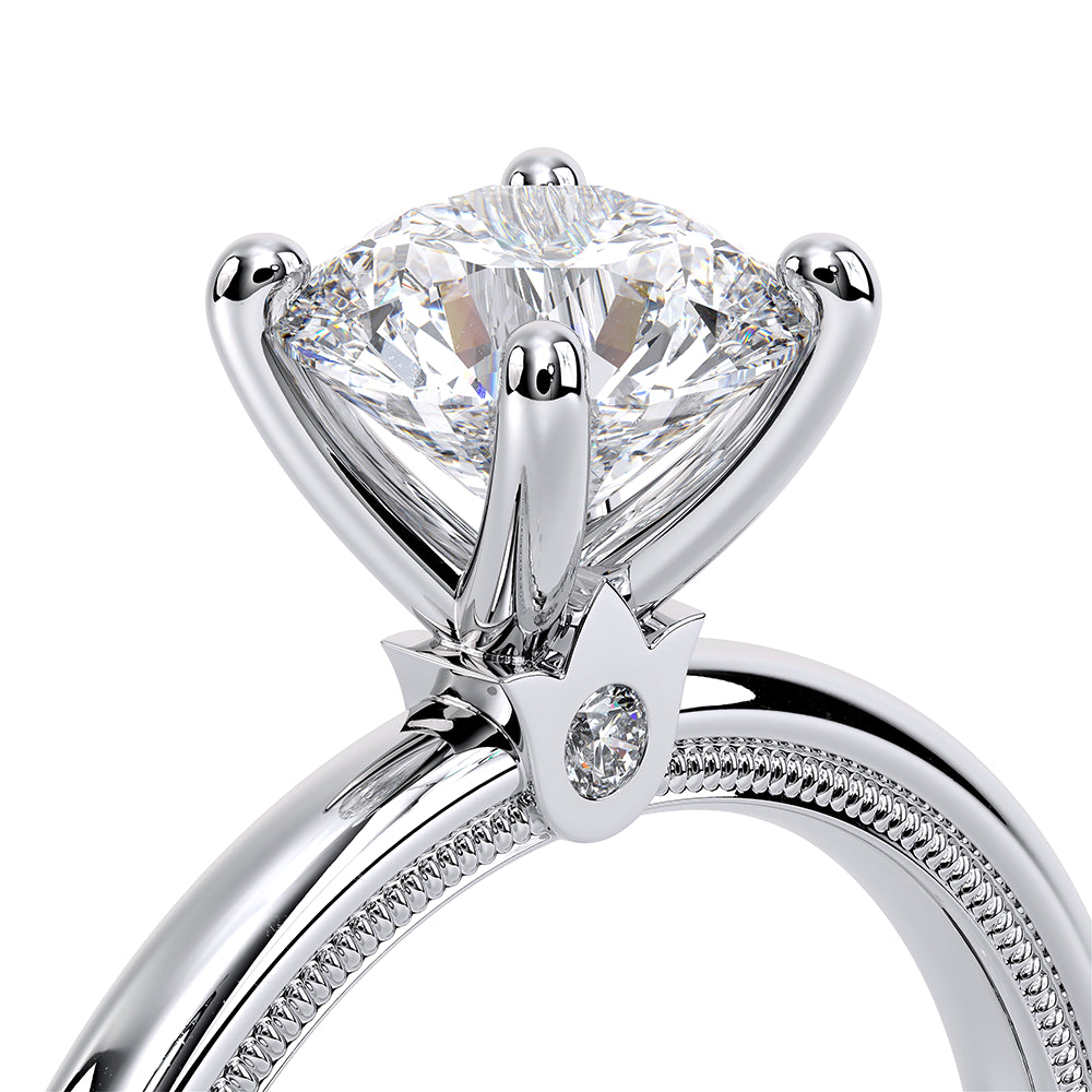 Tradition-120R4-S-14K White Gold Round