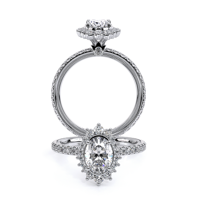 Verragio Halo Oval Engagement Ring