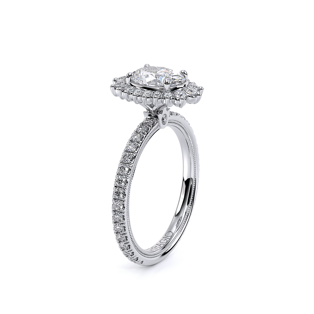Verragio Halo Oval Engagement Ring