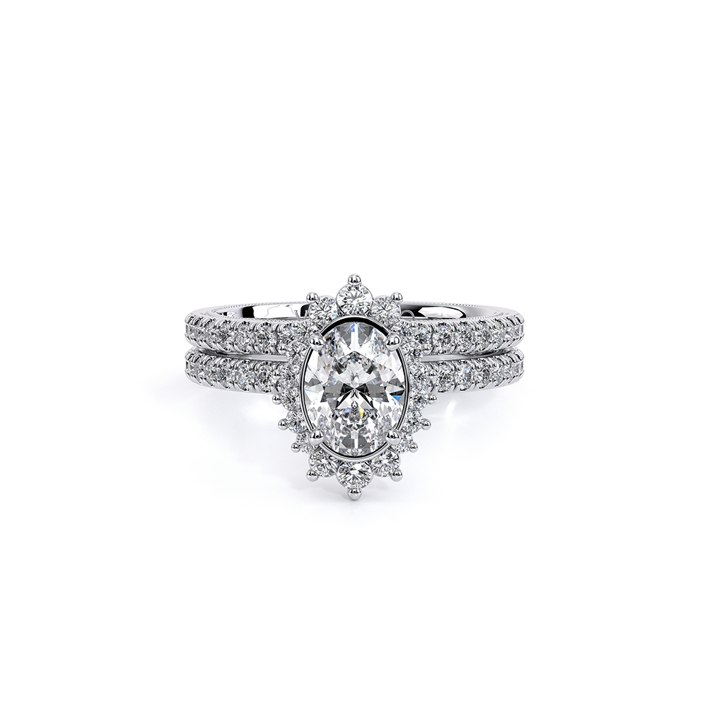 Verragio Halo Oval Engagement Ring