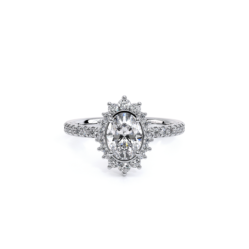 Verragio Halo Oval Engagement Ring