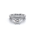 Venetian-5085r-14k White Gold Round