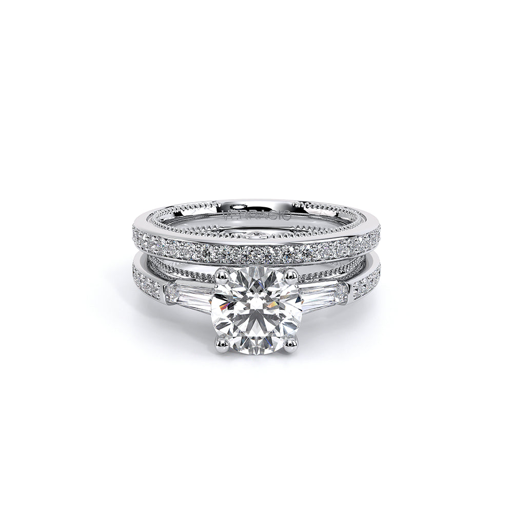Venetian-5085r-14k White Gold Round