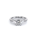 Verragio Three-Stone Round Engagement Ring