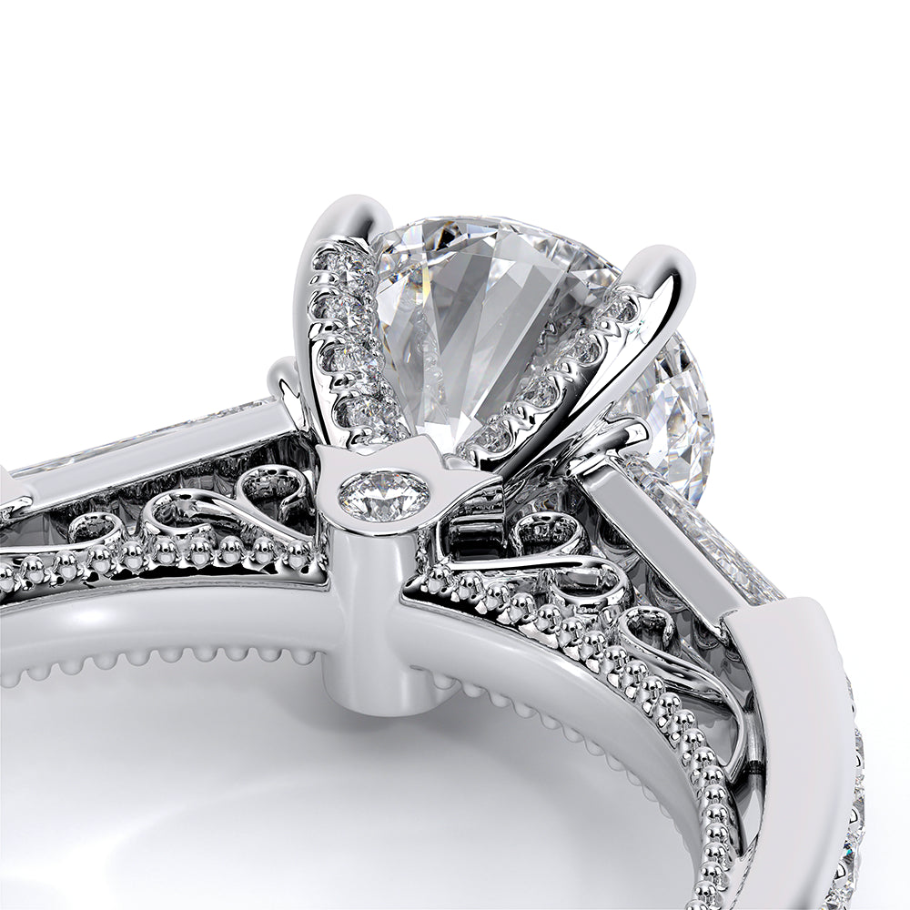 Venetian-5085r-18k White Gold Round