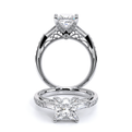 Verragio Three-Stone Princess Engagement Ring