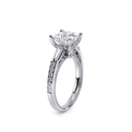 Verragio Three-Stone Princess Engagement Ring