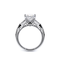Verragio Three-Stone Princess Engagement Ring