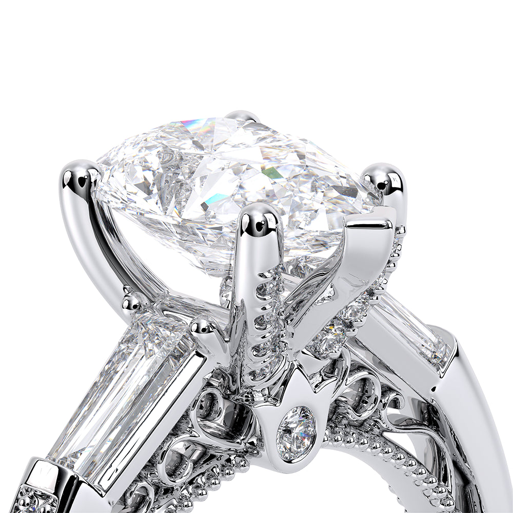 Venetian-5085ps-14k White Gold Pear