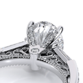 Verragio Three-Stone Oval Engagement Ring