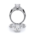 Verragio Three-Stone Oval Engagement Ring