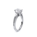 Verragio Three-Stone Oval Engagement Ring