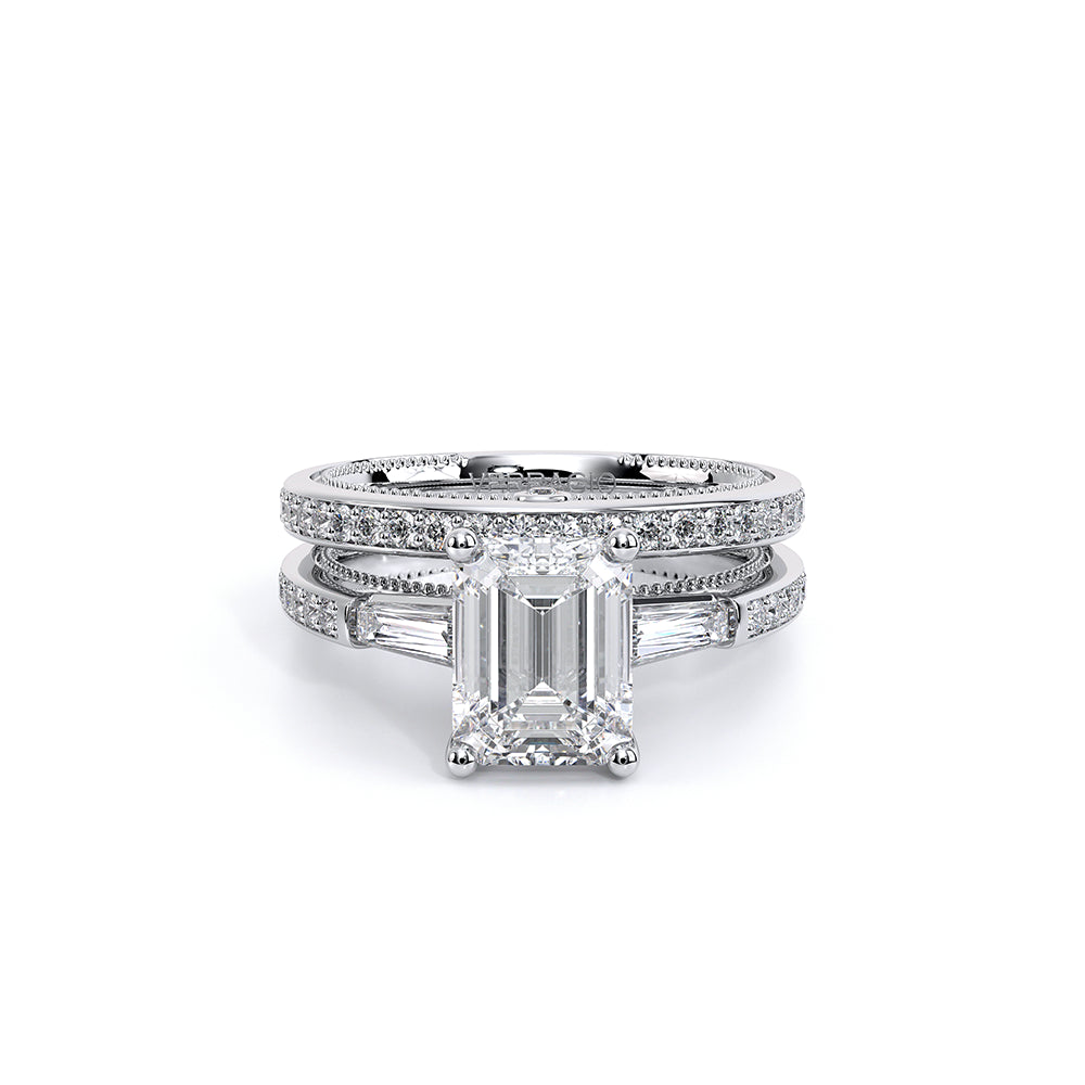 Venetian-5085em-14k White Gold Emerald
