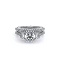 Verragio Three-Stone Round Engagement Ring