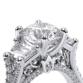 Verragio Three-Stone Round Engagement Ring