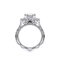 Verragio Three-Stone Princess Engagement Ring