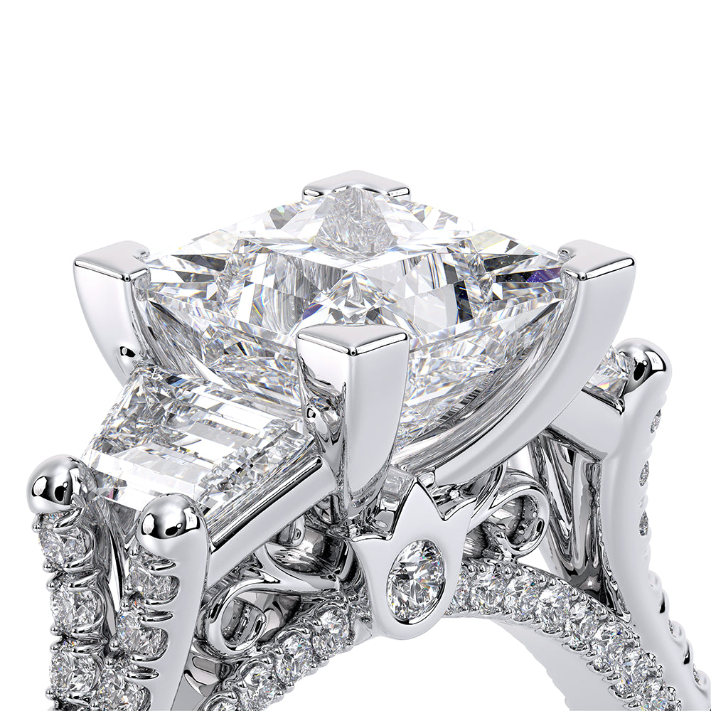 Venetian-5086p-14k White Gold Princess