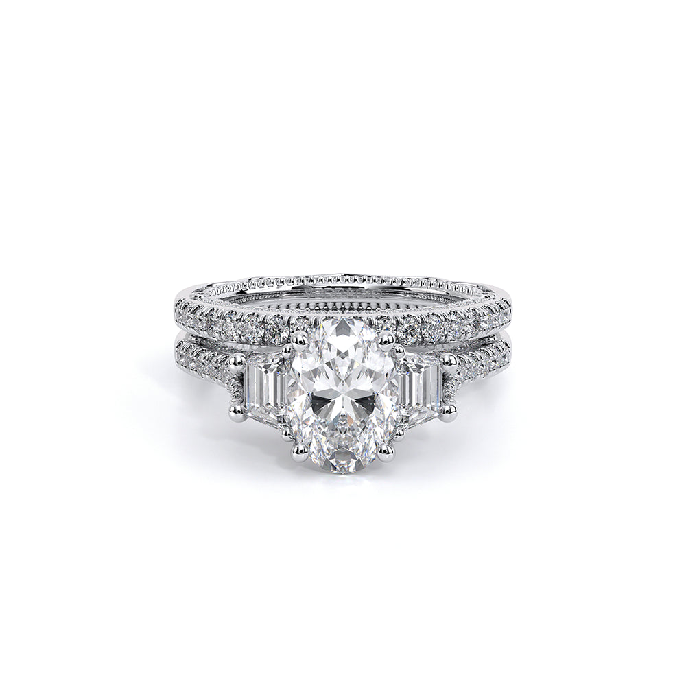 Venetian-5086ov-14k White Gold Oval