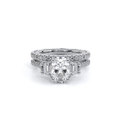 Verragio Three-Stone Oval Engagement Ring