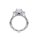 Verragio Three-Stone Oval Engagement Ring