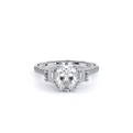 Verragio Three-Stone Oval Engagement Ring