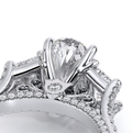 Verragio Three-Stone Oval Engagement Ring