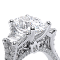 Verragio Three-Stone Oval Engagement Ring