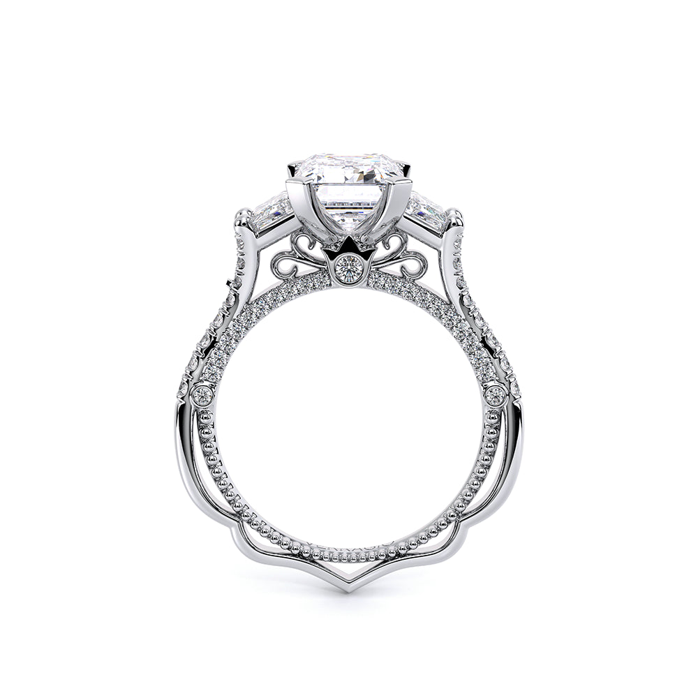 Venetian-5086em-18k White Gold Emerald