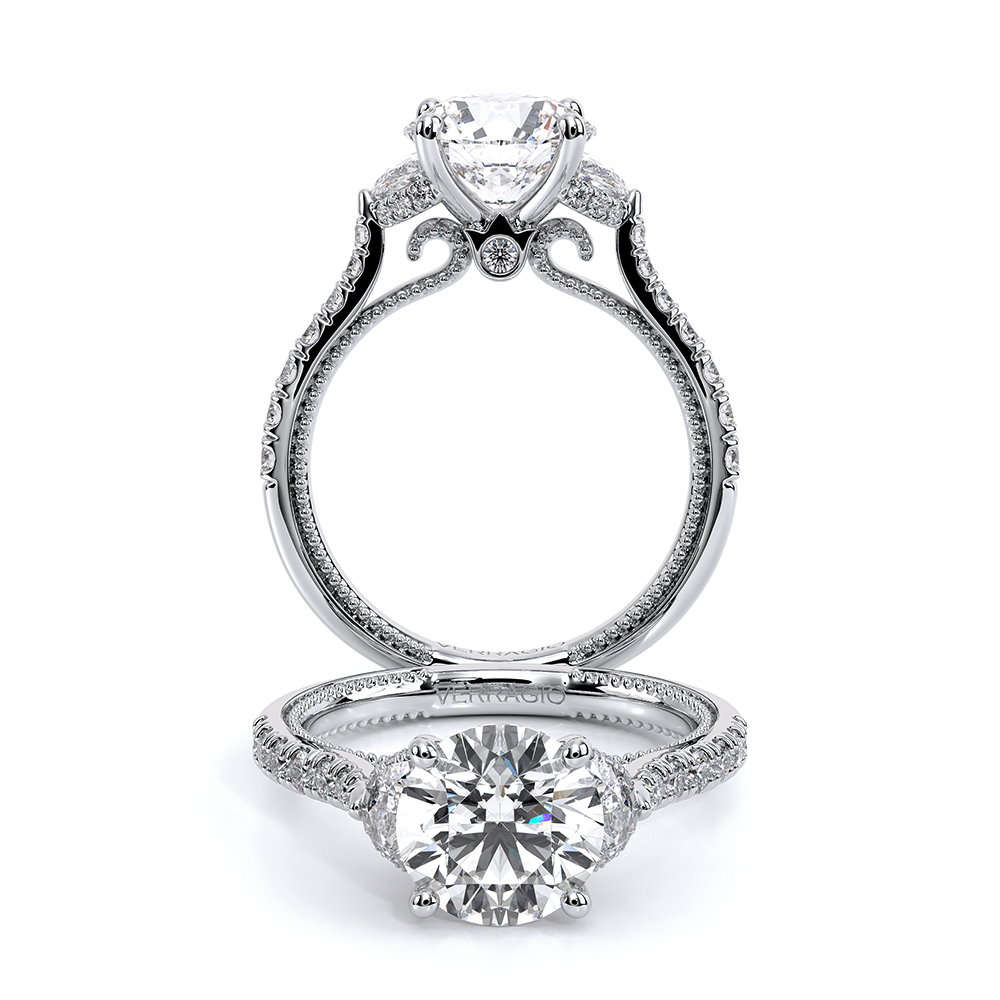Verragio Round Engagement Ring