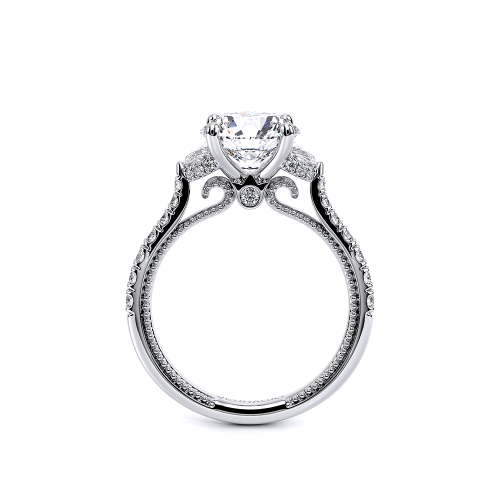 Verragio Round Engagement Ring