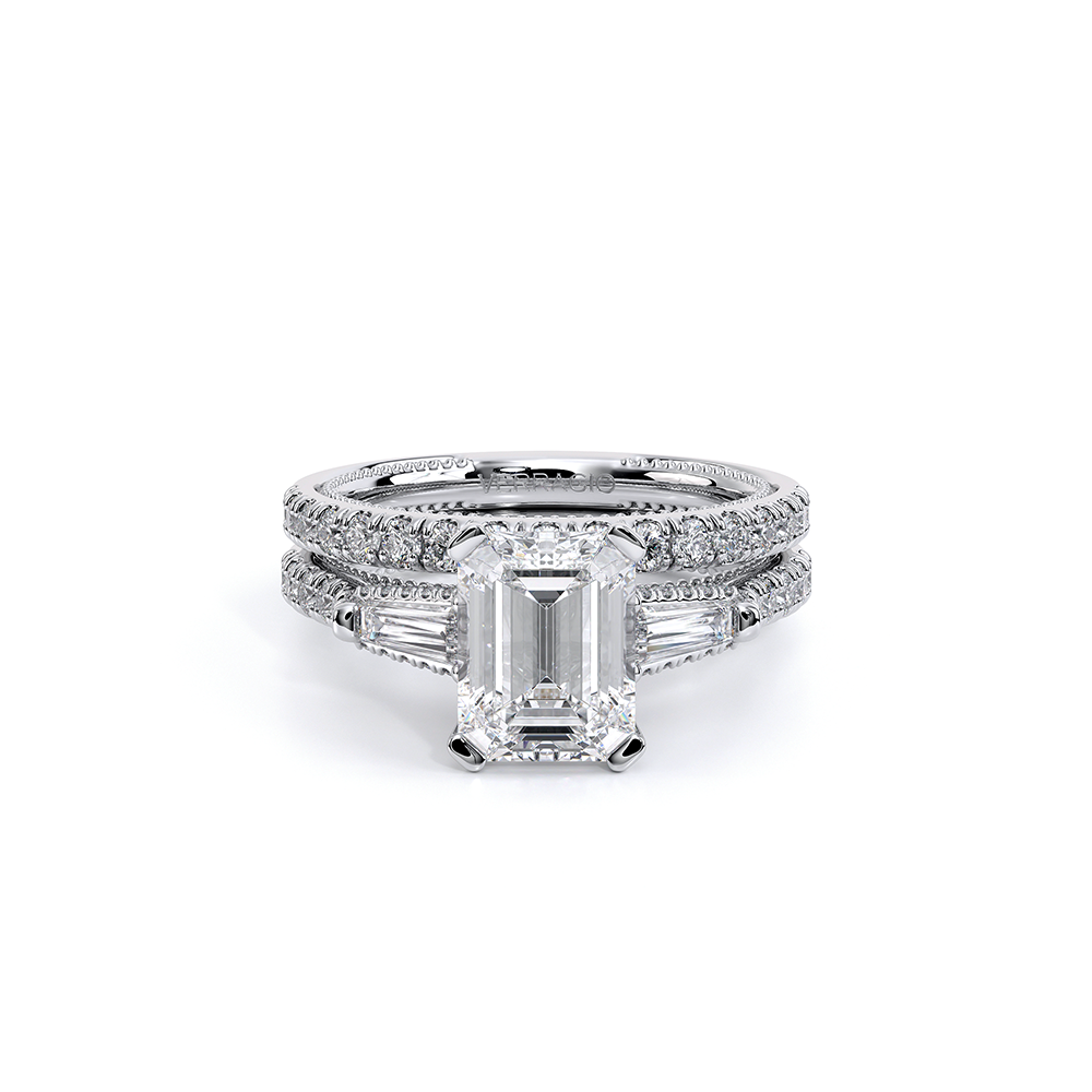 Verragio Emerald Engagement Ring