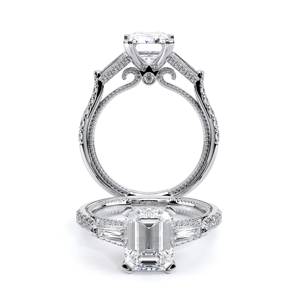 Verragio Emerald Engagement Ring