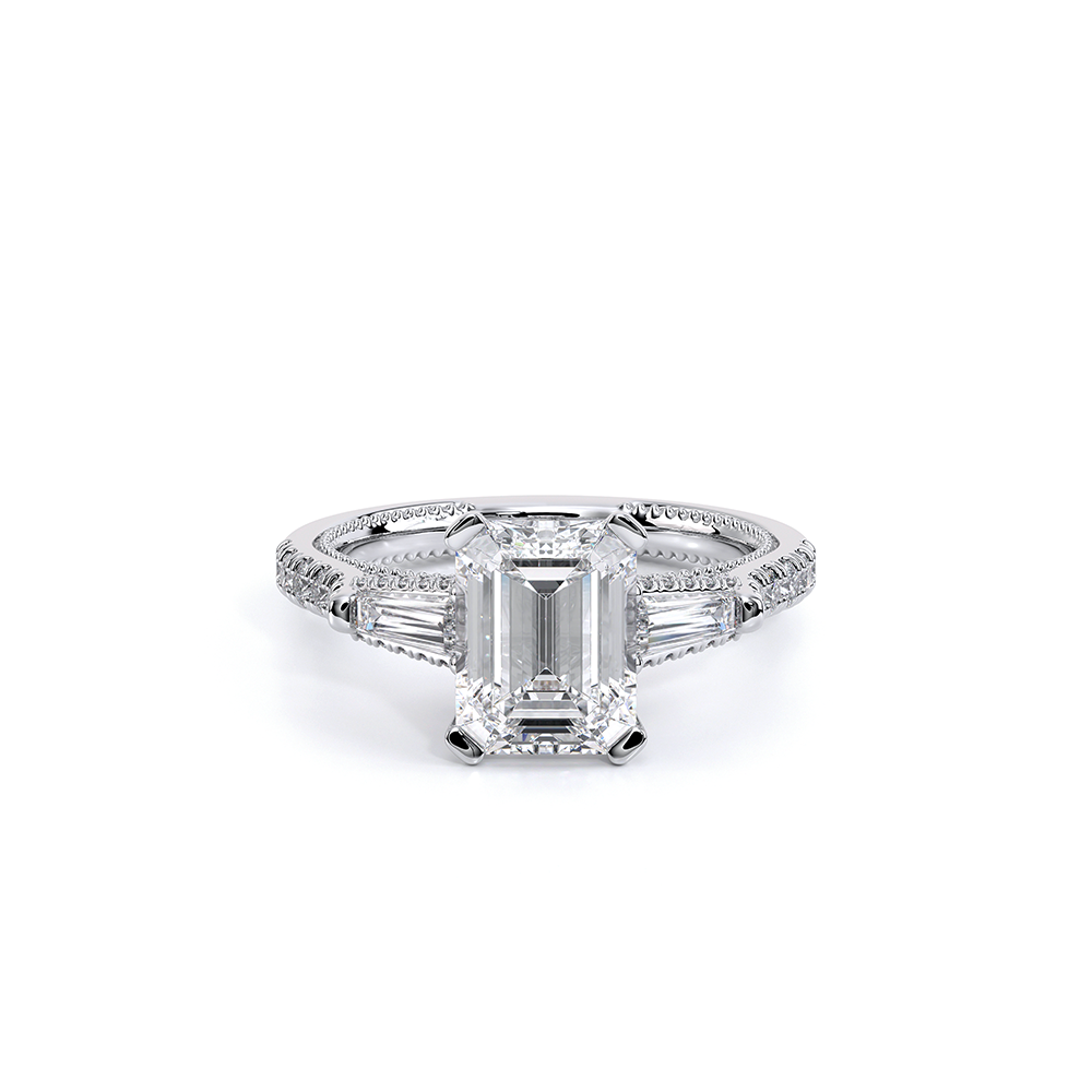 Verragio Emerald Engagement Ring