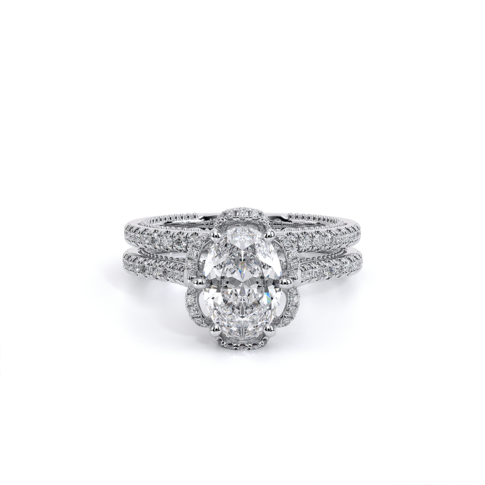Verragio Halo Oval Engagement Ring