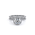 Verragio Halo Round Engagement Ring
