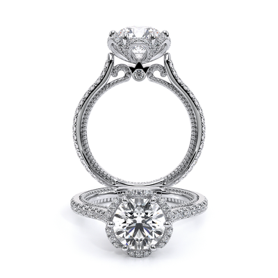Verragio Halo Round Engagement Ring