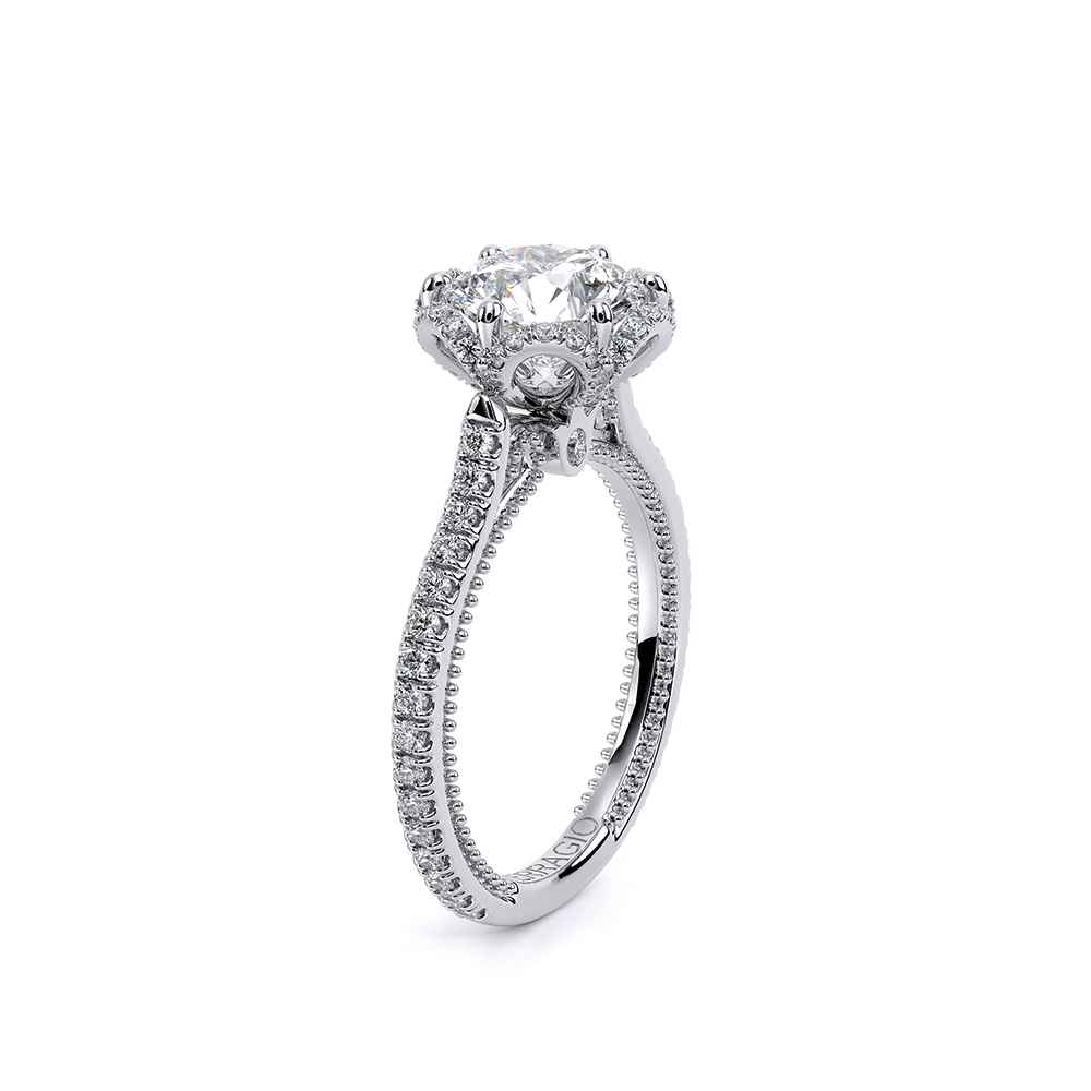 Verragio Halo Round Engagement Ring