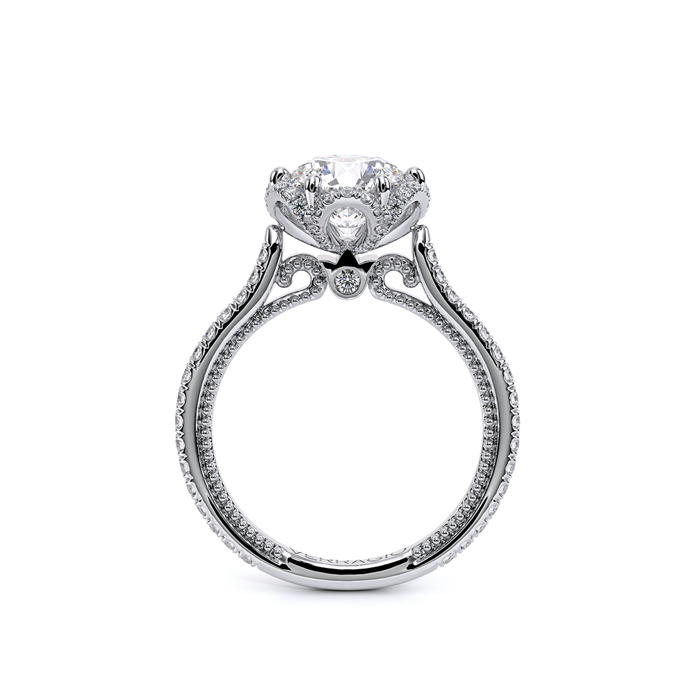 Verragio Halo Round Engagement Ring