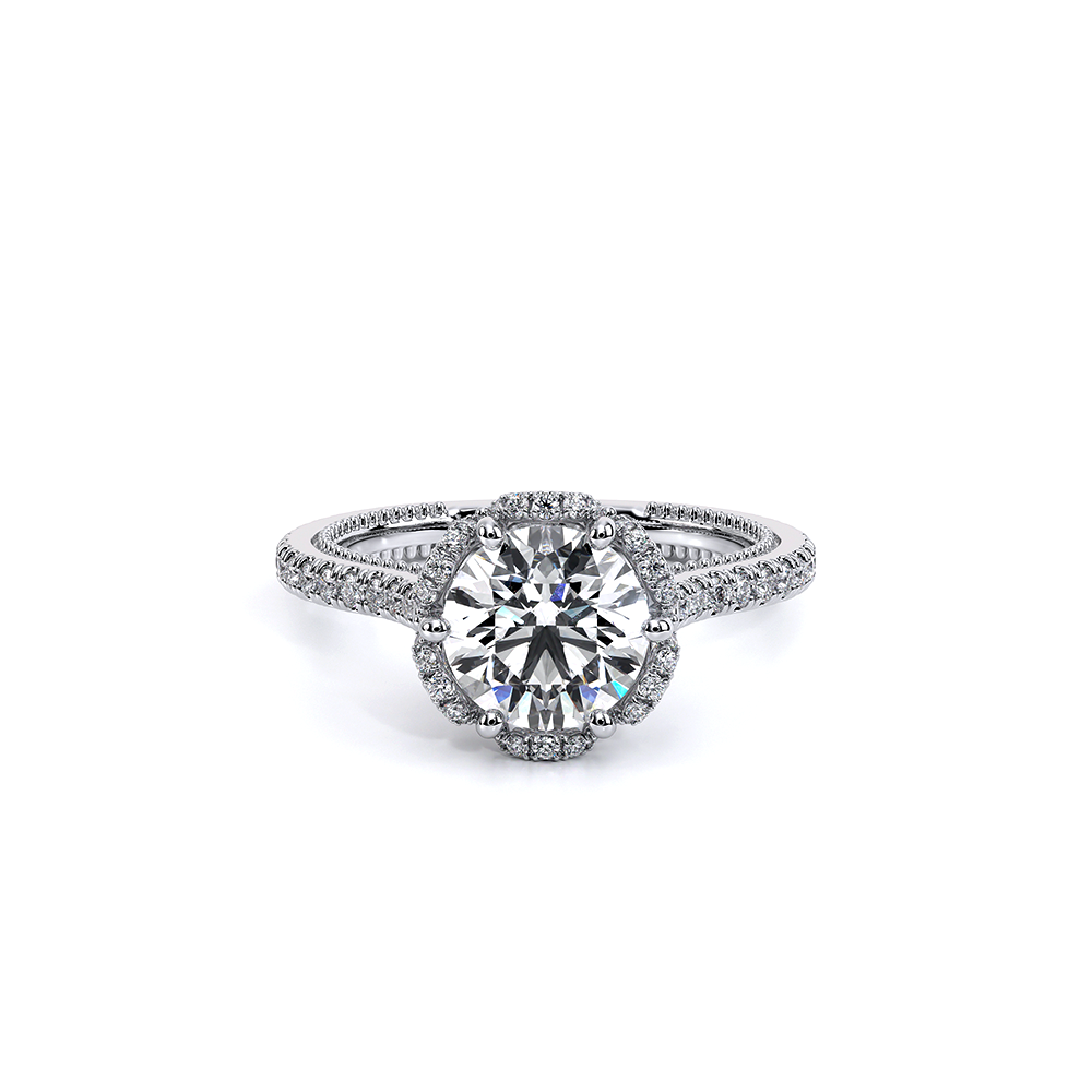 Verragio Halo Round Engagement Ring