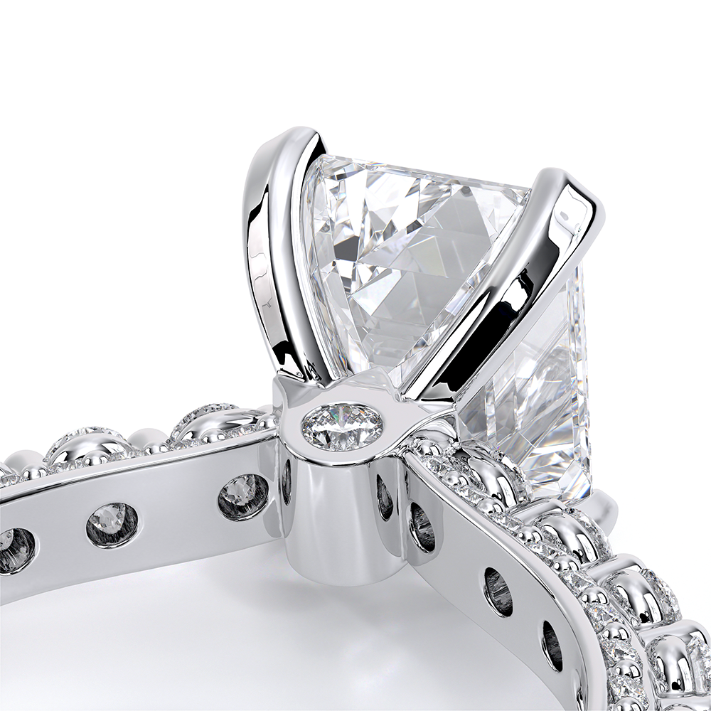 Verragio Pave Emerald Engagement Ring