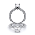 Verragio Pave Oval Engagement Ring