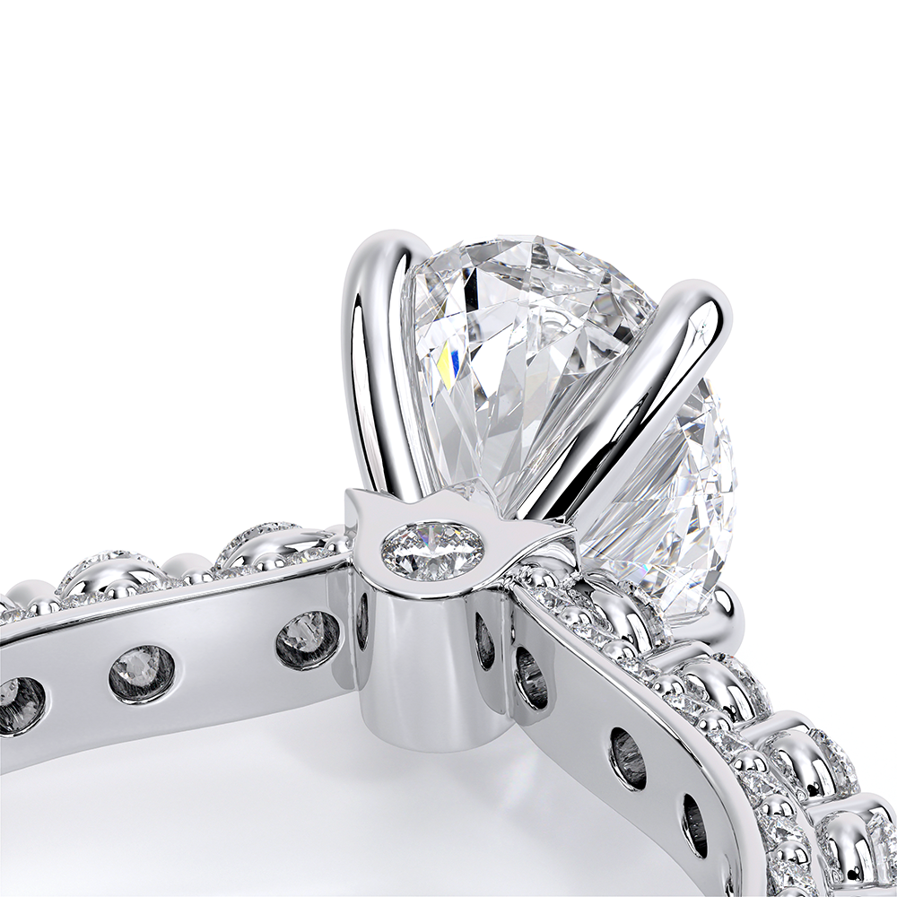 Verragio Pave Oval Engagement Ring