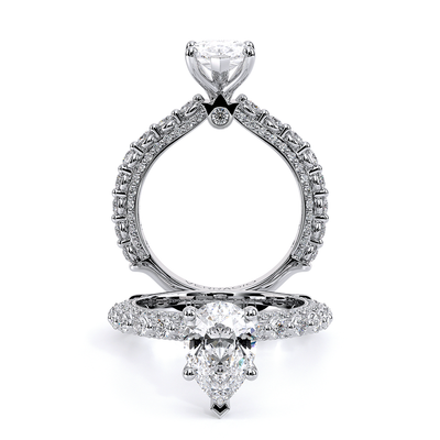 Verragio Pave Pear Engagement Ring