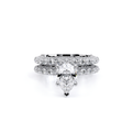 Verragio Pave Pear Engagement Ring