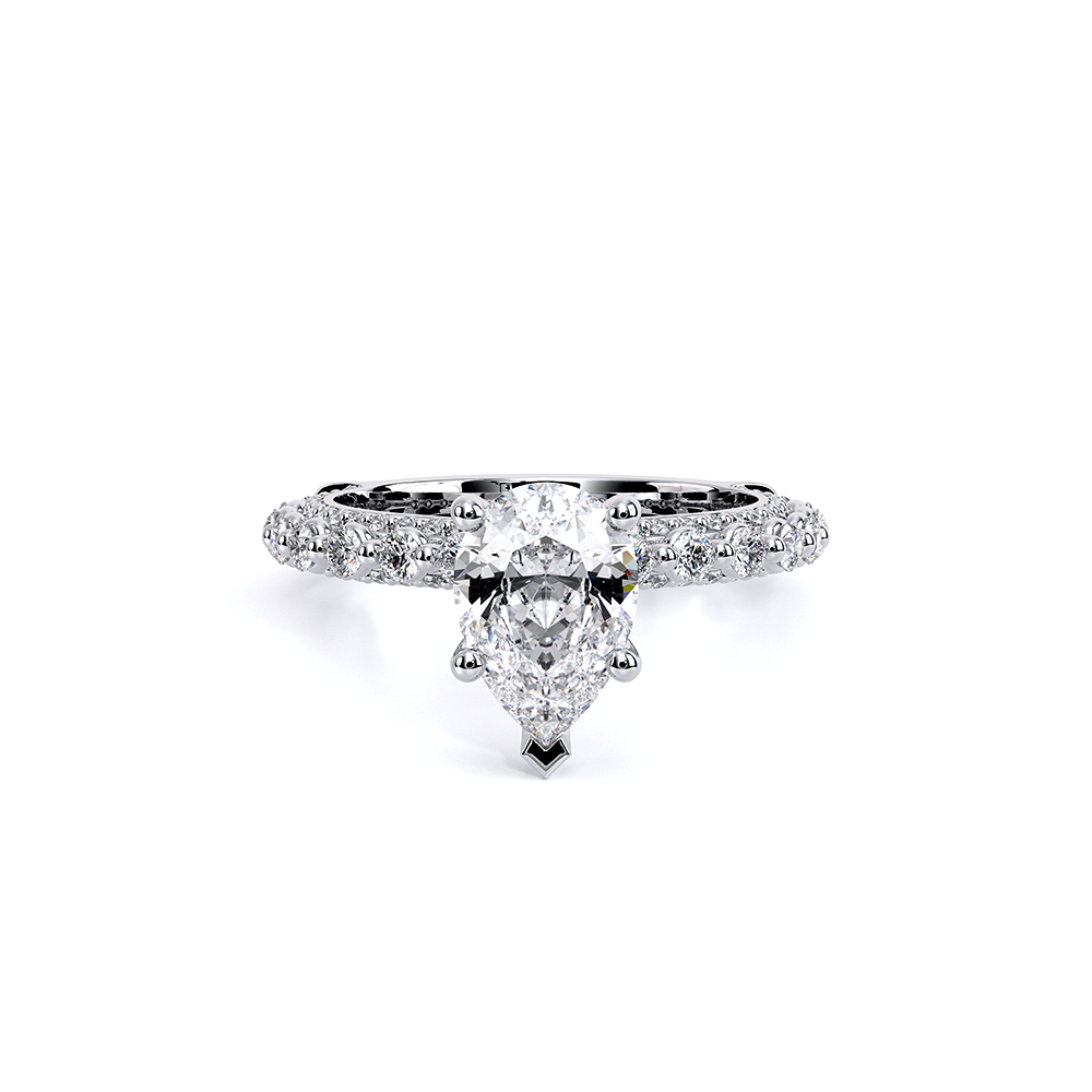 Verragio Pave Pear Engagement Ring