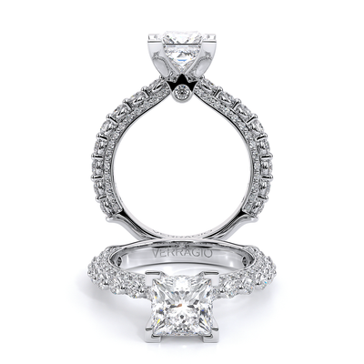 Verragio Pave Princess Engagement Ring
