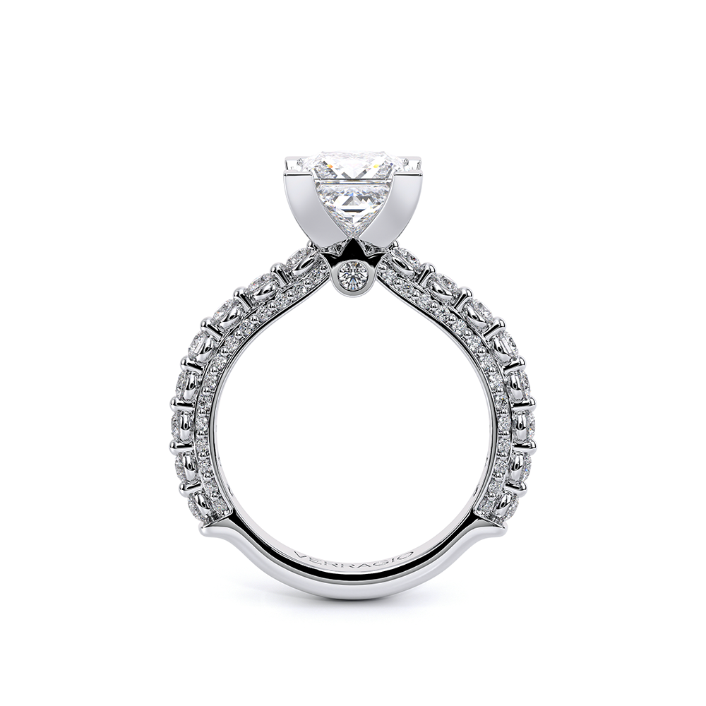 Verragio Pave Princess Engagement Ring