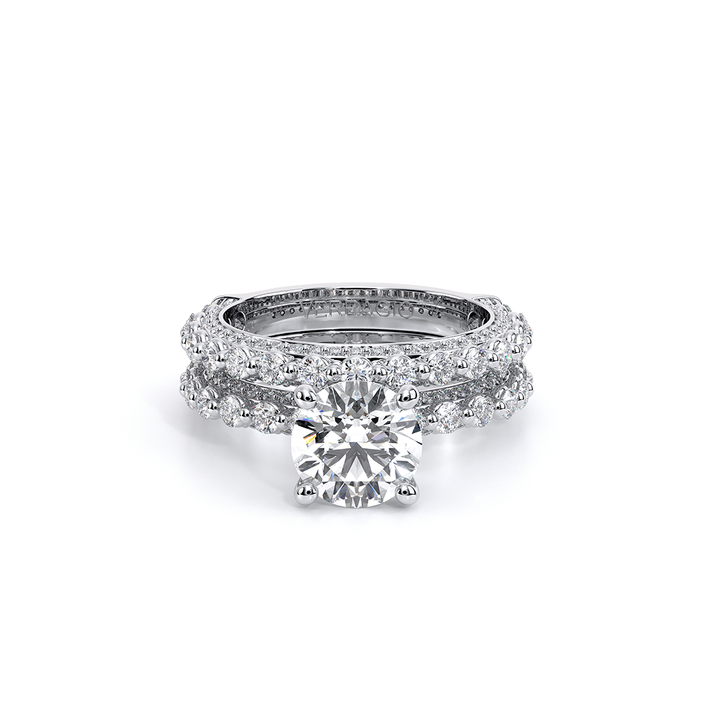 Verragio Pave Round Engagement Ring